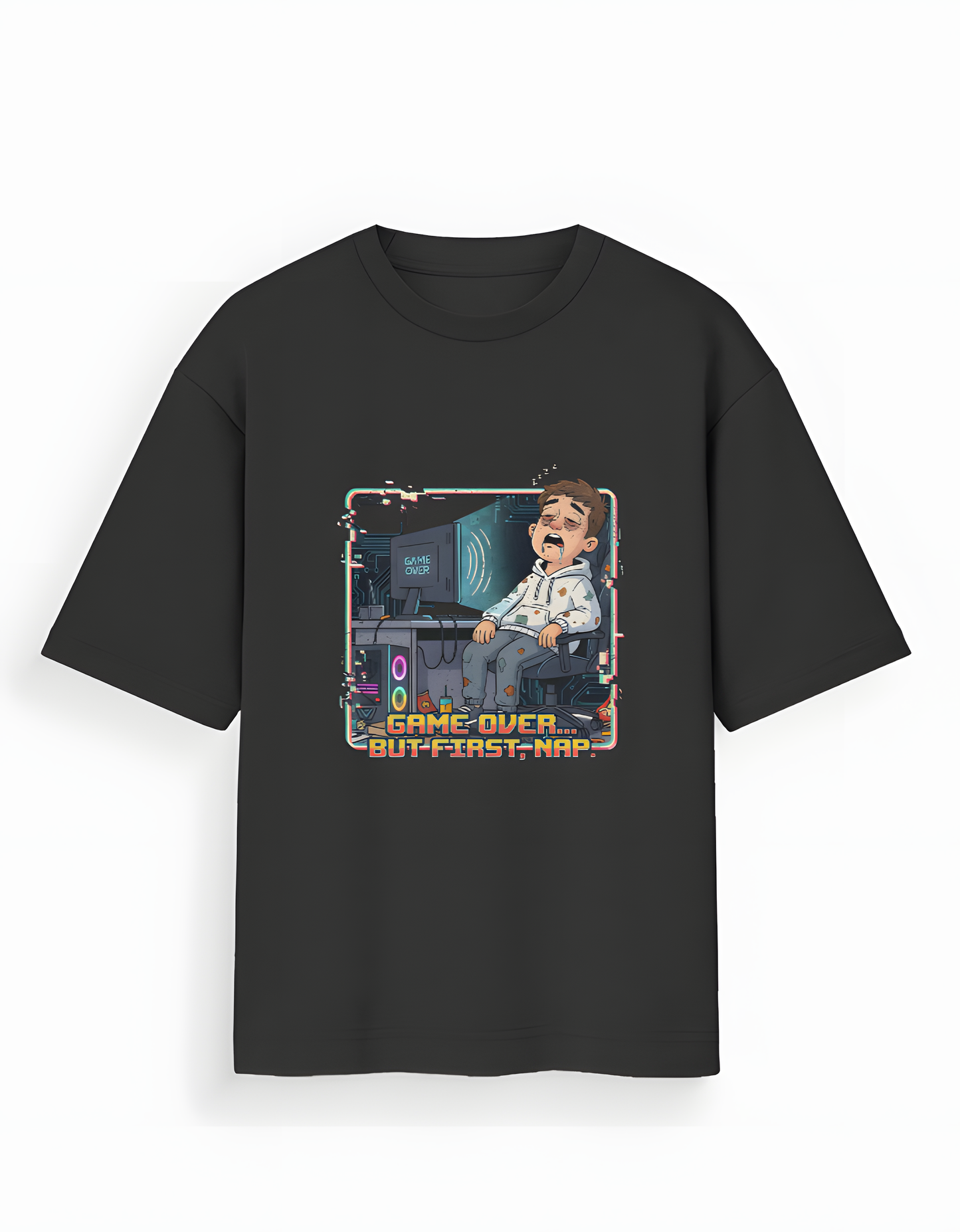 Unisex Oversized t-Shirt : GAME OVER