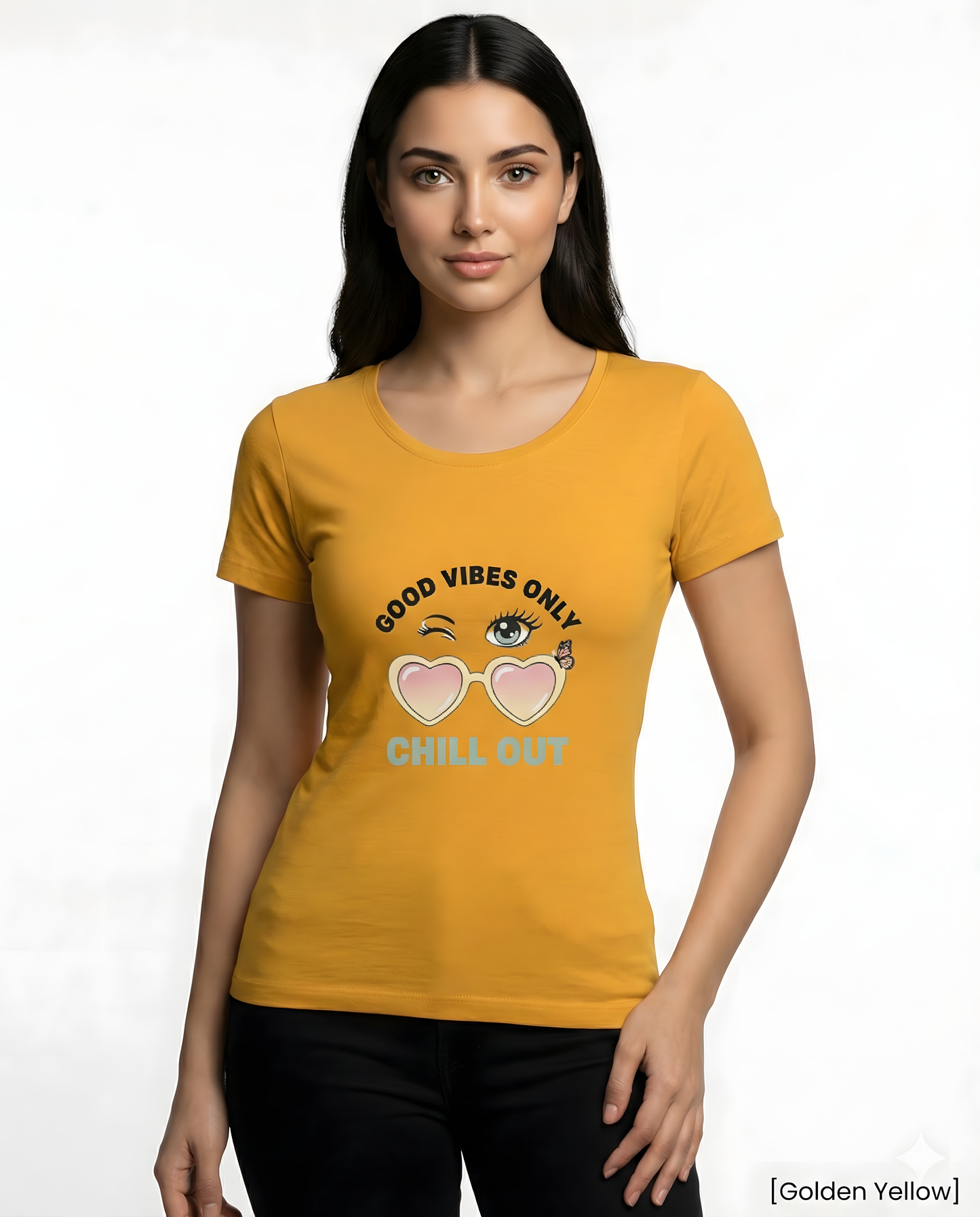 Women’s Classic T-Shirt – Good Vibes Only (Chill Out)