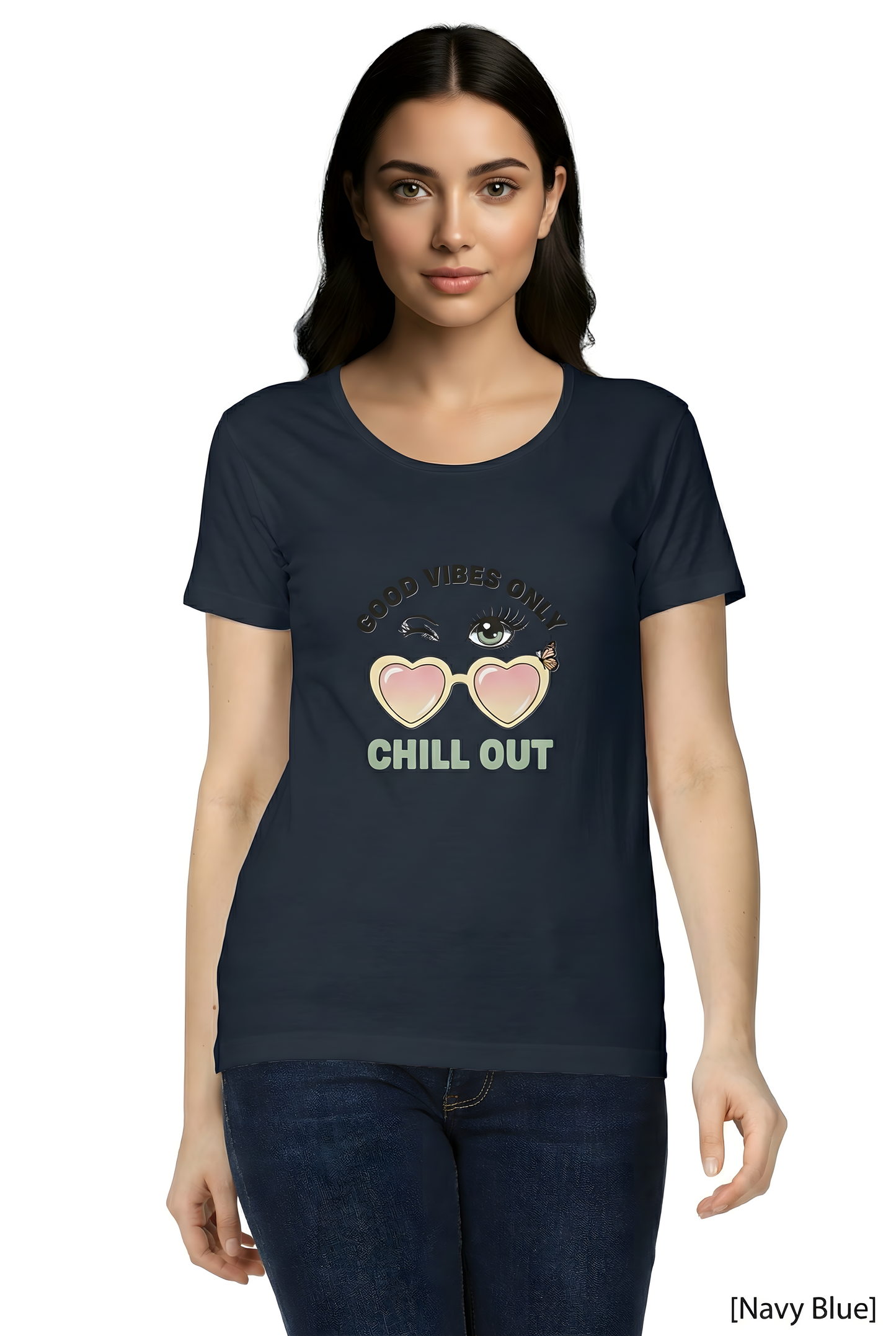 Women’s Classic T-Shirt – Good Vibes Only (Chill Out)