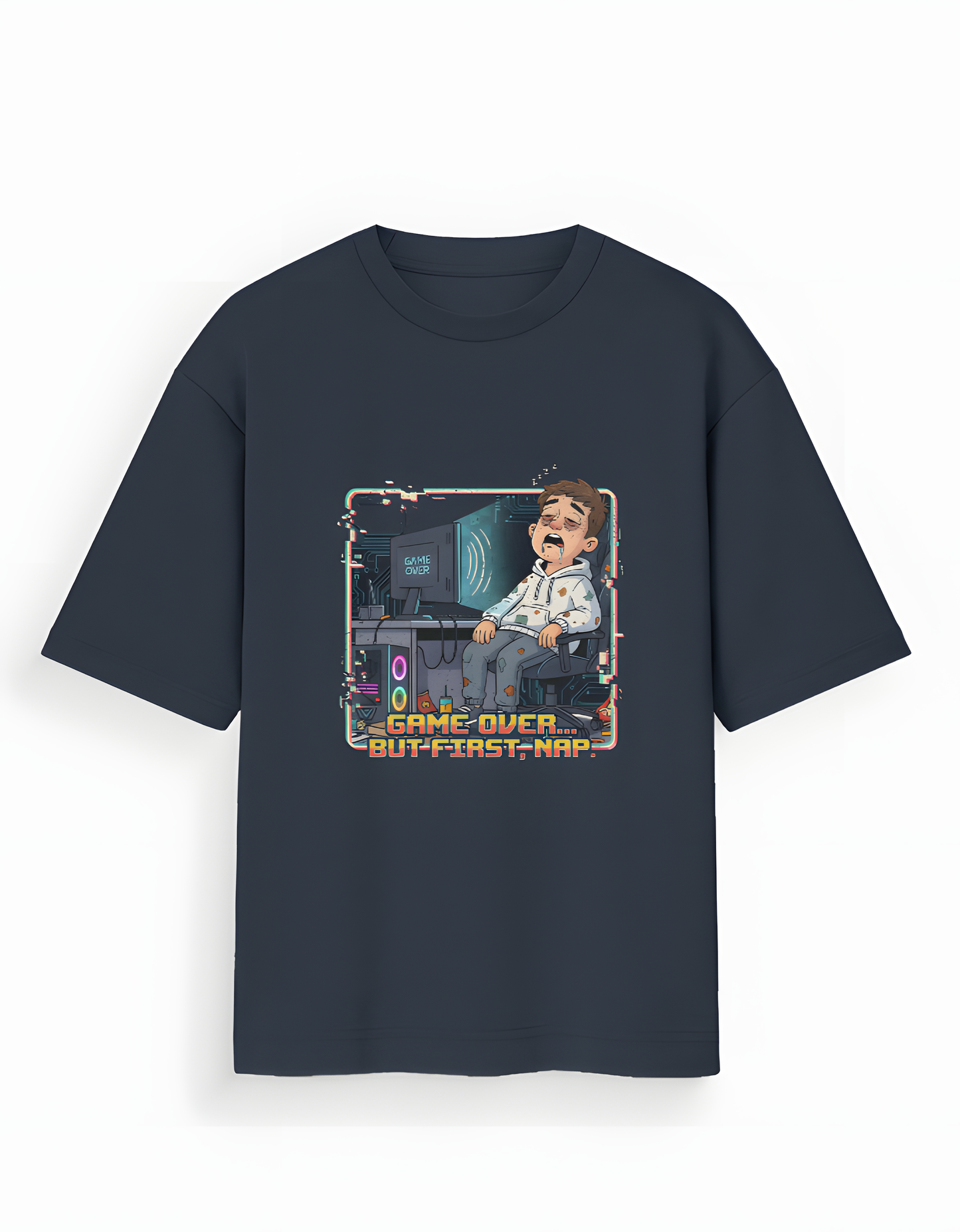 Unisex Oversized t-Shirt : GAME OVER