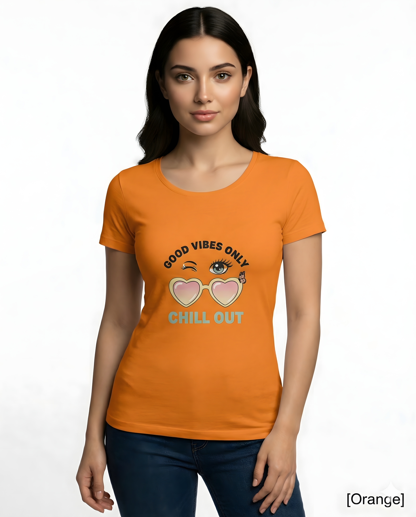 Women’s Classic T-Shirt – Good Vibes Only (Chill Out)