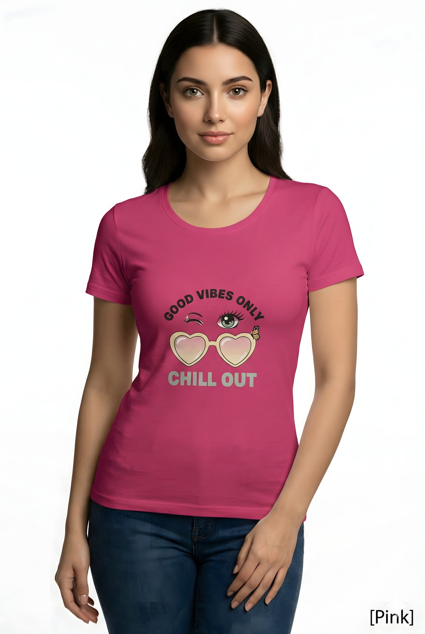 Women’s Classic T-Shirt – Good Vibes Only (Chill Out)