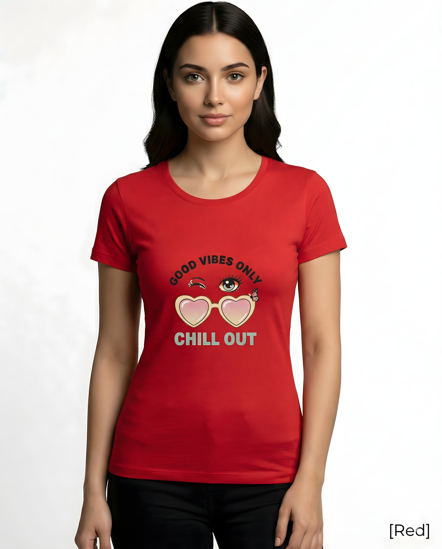 Women’s Classic T-Shirt – Good Vibes Only (Chill Out)