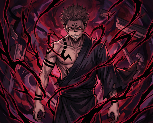 Sukuna Cursed King – Anime Gaming Mousepad