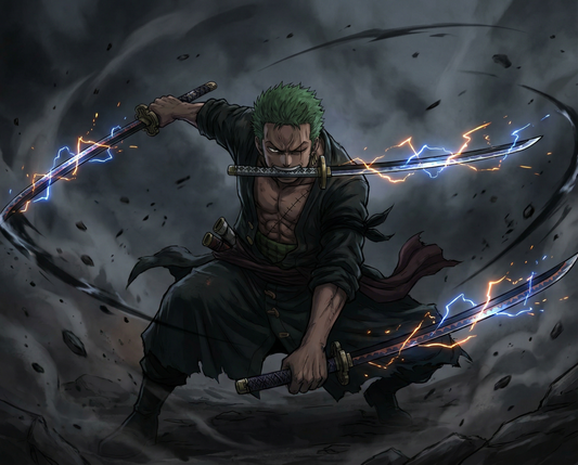 Zoro Three Sword Style – Anime Gaming Mousepad